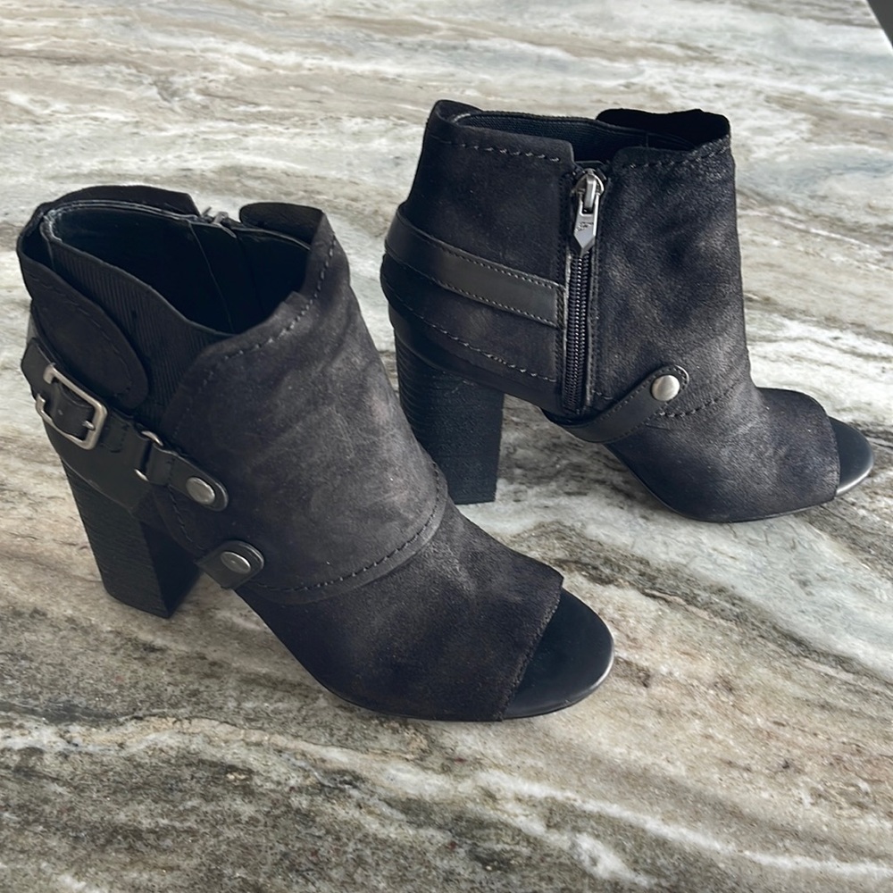 Fergie Peep Toe Booties